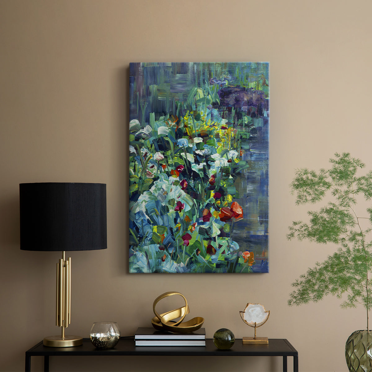 Lots of Love in the Garden - Canvas Art Print