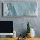 Cirrus I - Floater Framed Canvas Print