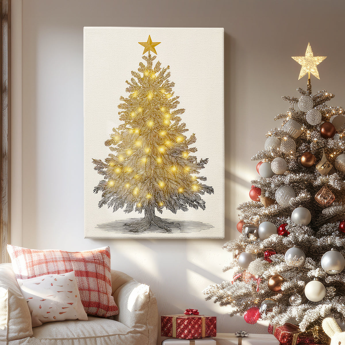 Golden Twilight at Midnight - Canvas Art Print