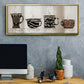 Coffee Skins II - Floater Framed Canvas Print