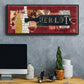 Merlot - Floater Framed Canvas Print
