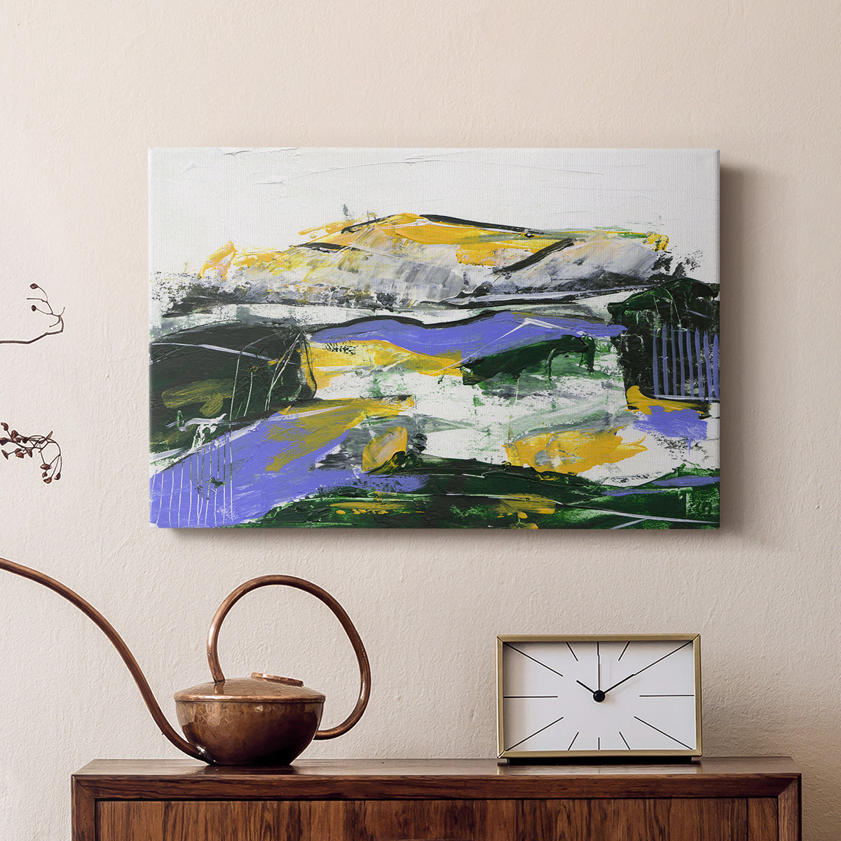 Silent Mountain I - Canvas Art Print