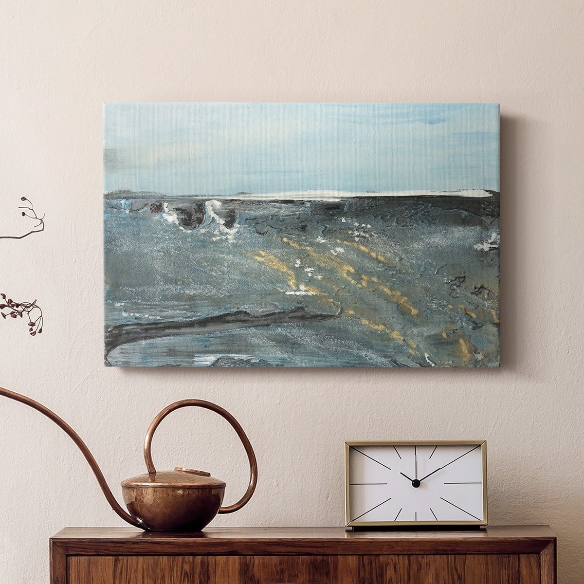 Flow of Love in Ocean II - Canvas Art Print