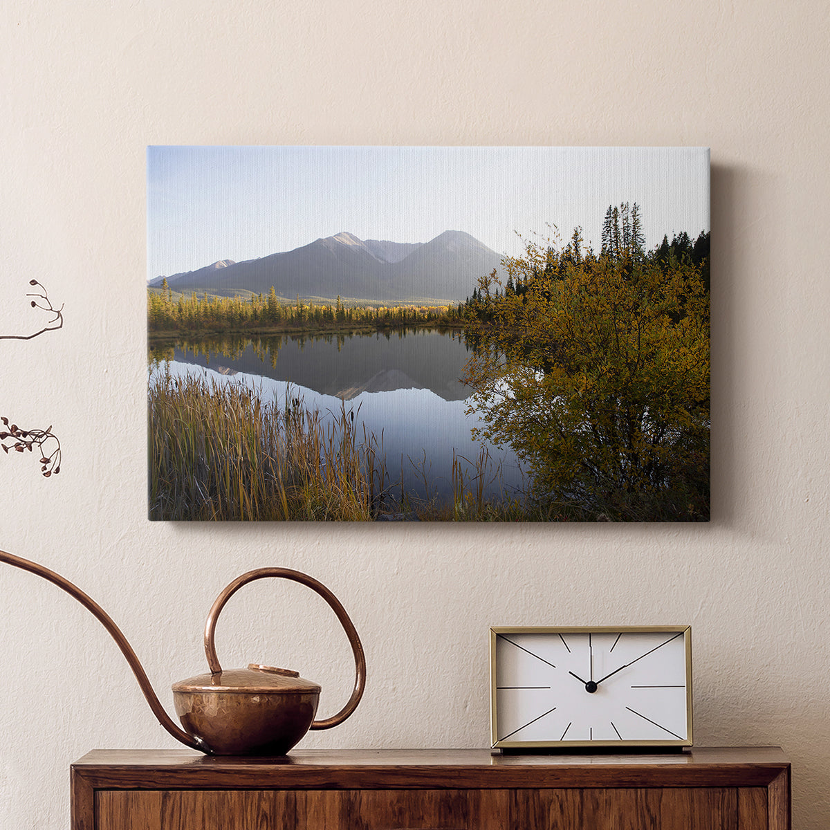 Low Light on Vermillion - Canvas Art Print