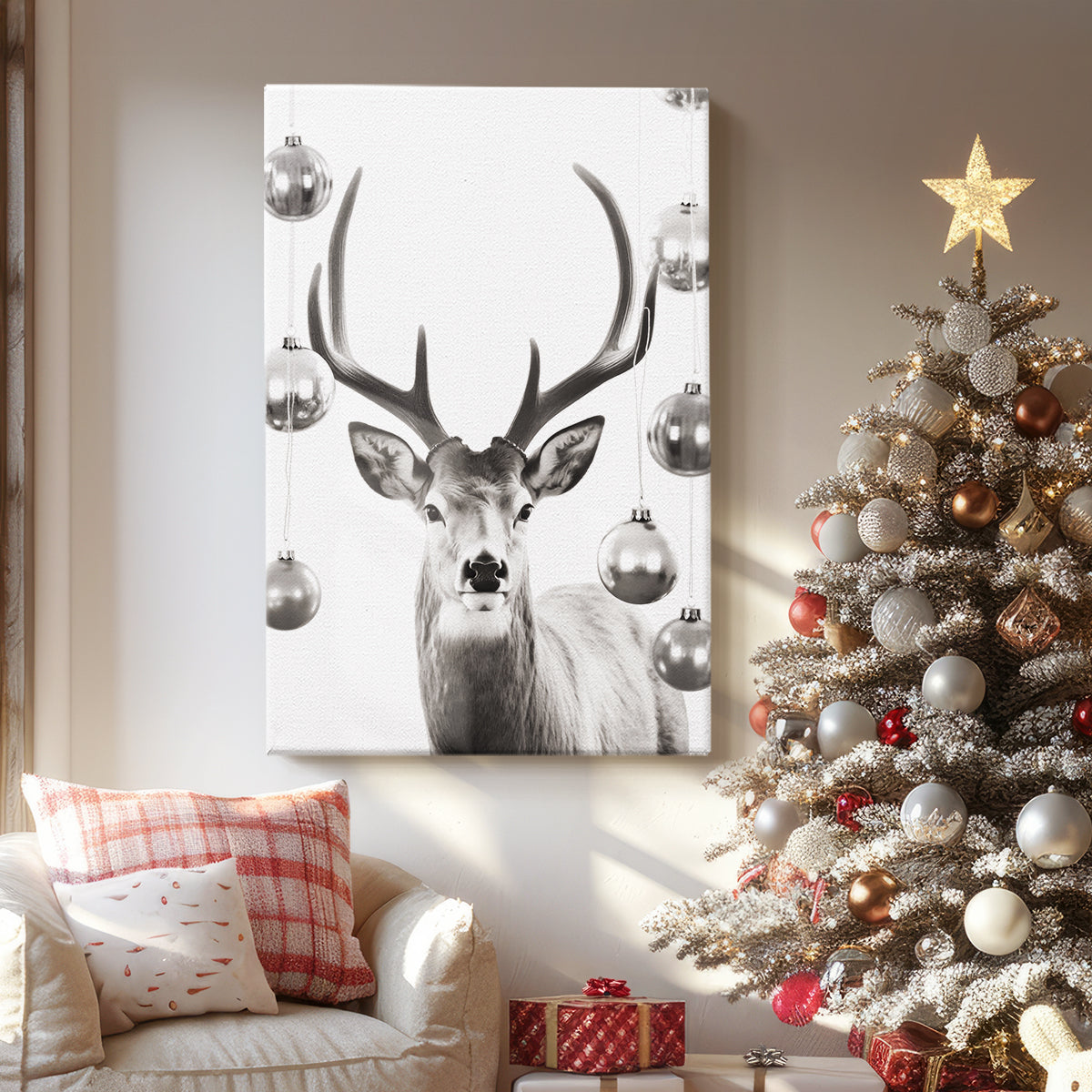 Pearled Lantern at Dusk - Canvas Art Print