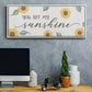 You Are My Sunshine - Floater Framed Canvas Print