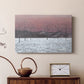 Sunset Snowfall I - Canvas Art Print