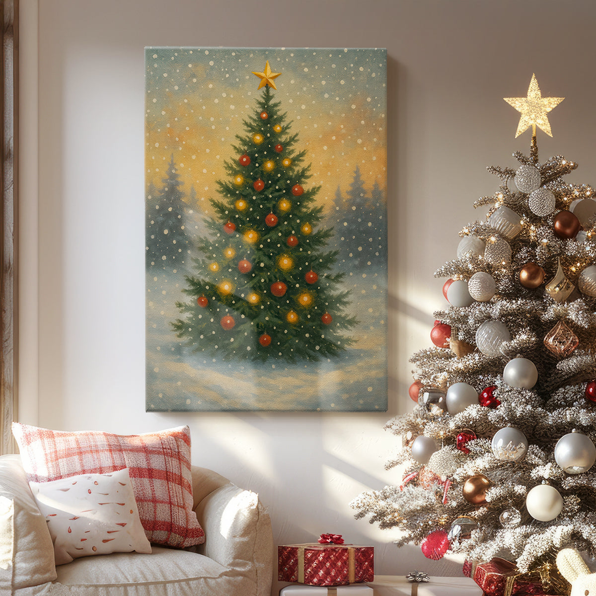 Woodland Promise of Star - Canvas Art Print