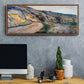 The Road to Giverny, 1885 - Floater Framed Canvas Print