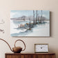 Winter Stream Watercolor I - Canvas Art Print