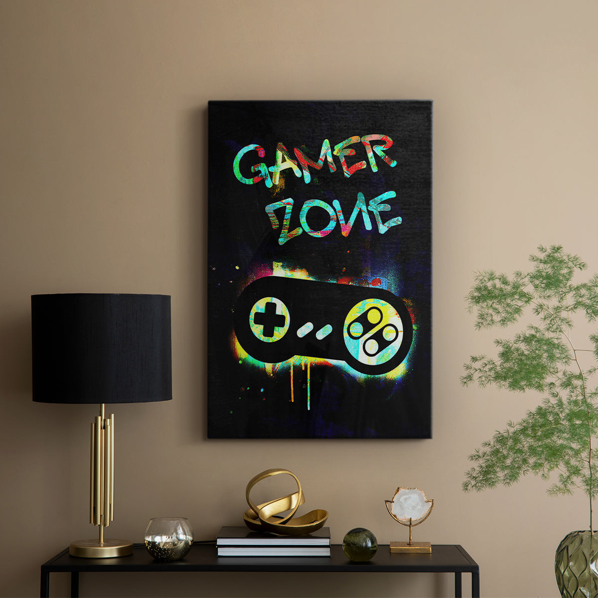 Gamer Tag IV - Canvas Art Print