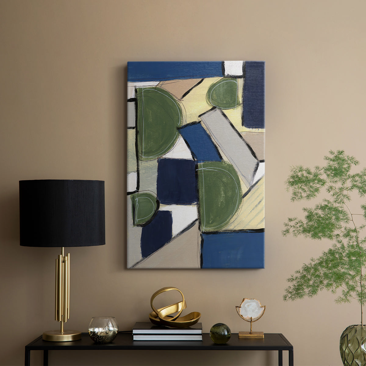 Spatial Mix I - Canvas Art Print
