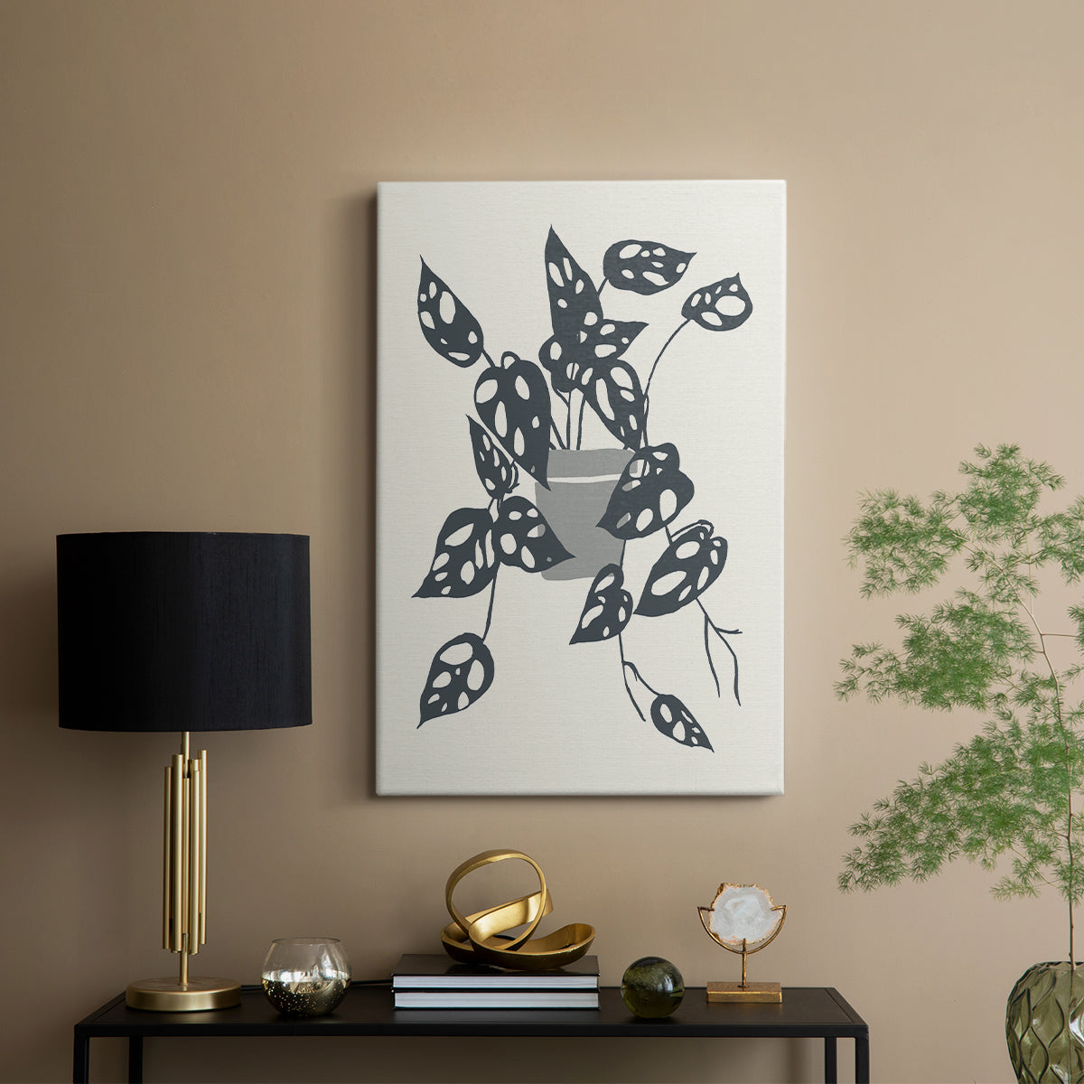 Growing Leaves IV - Canvas Art Print