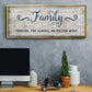 Family Forever - Floater Framed Canvas Print