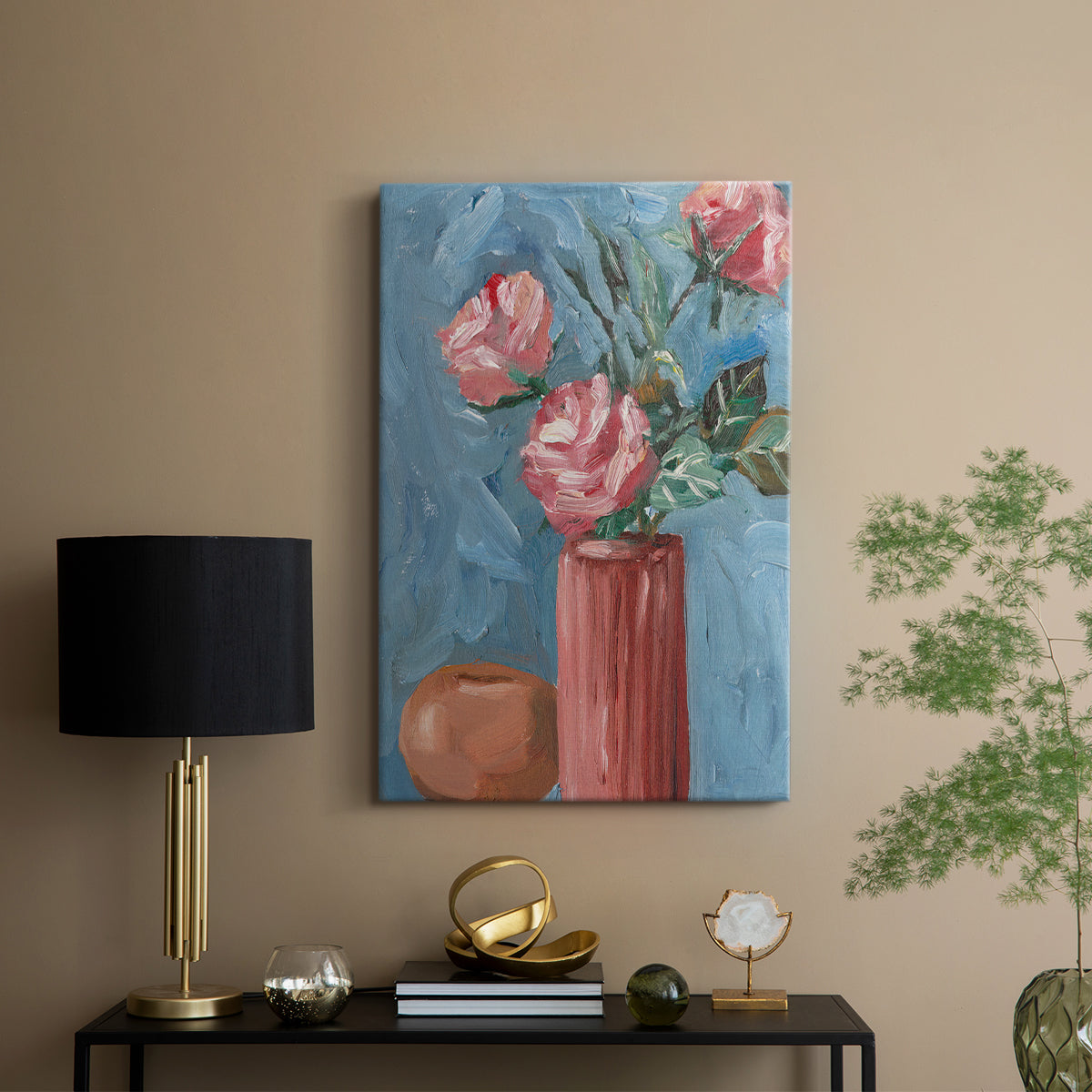 Rosa Blooms II - Canvas Art Print