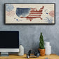 Fourth of July Collection C - Floater Framed Canvas Print