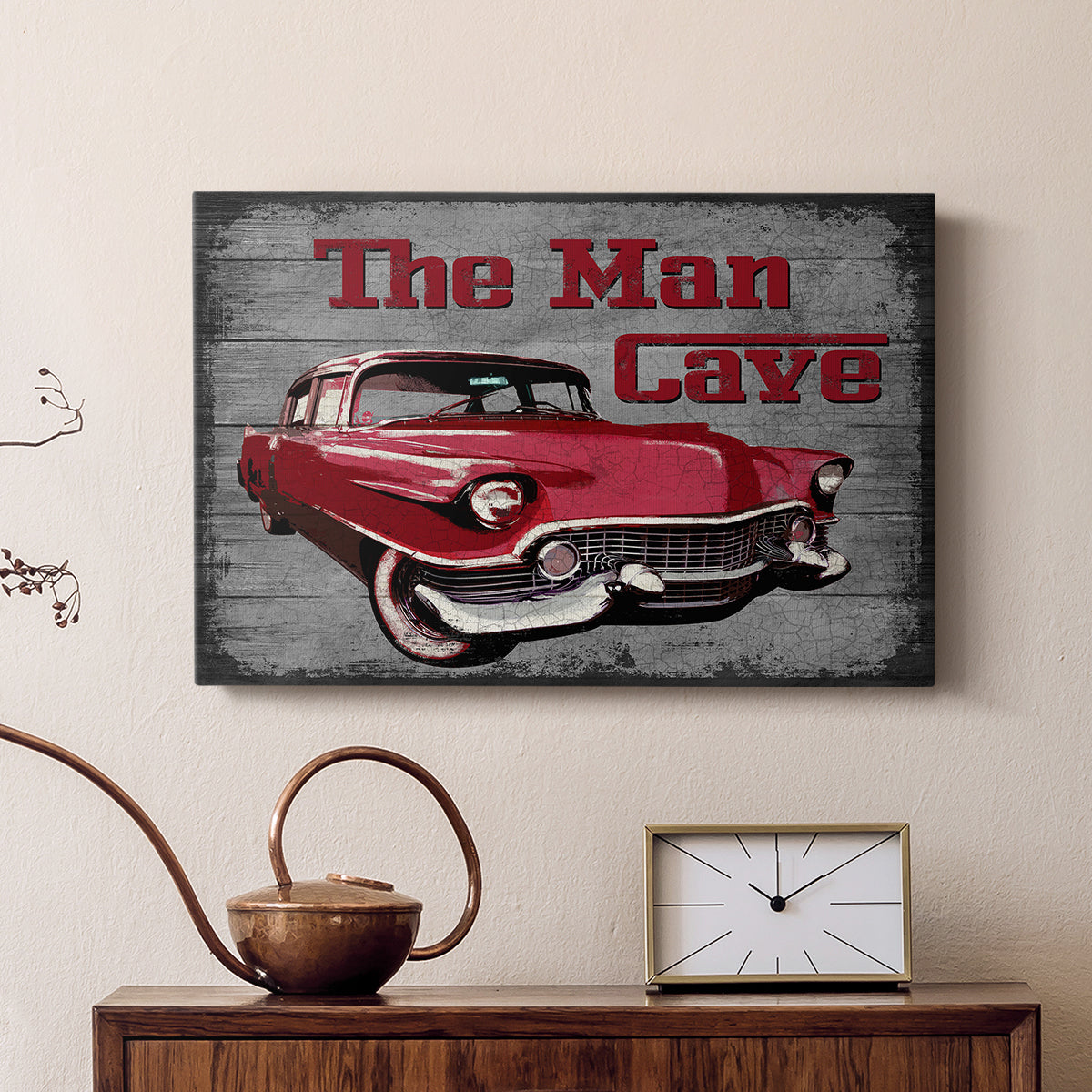 The Man Cave - Canvas Art Print