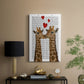 Giraffe Love - Canvas Art Print