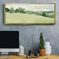 Pearly Pasture I - Floater Framed Canvas Print