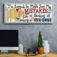 I've Learned - Floater Framed Canvas Print