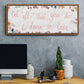 Done In Love - Floater Framed Canvas Print