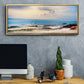 Heading to Sea - Floater Framed Canvas Print