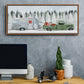 Holiday Roadtrip II - Floater Framed Canvas Print