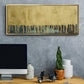 Aquafer II - Floater Framed Canvas Print