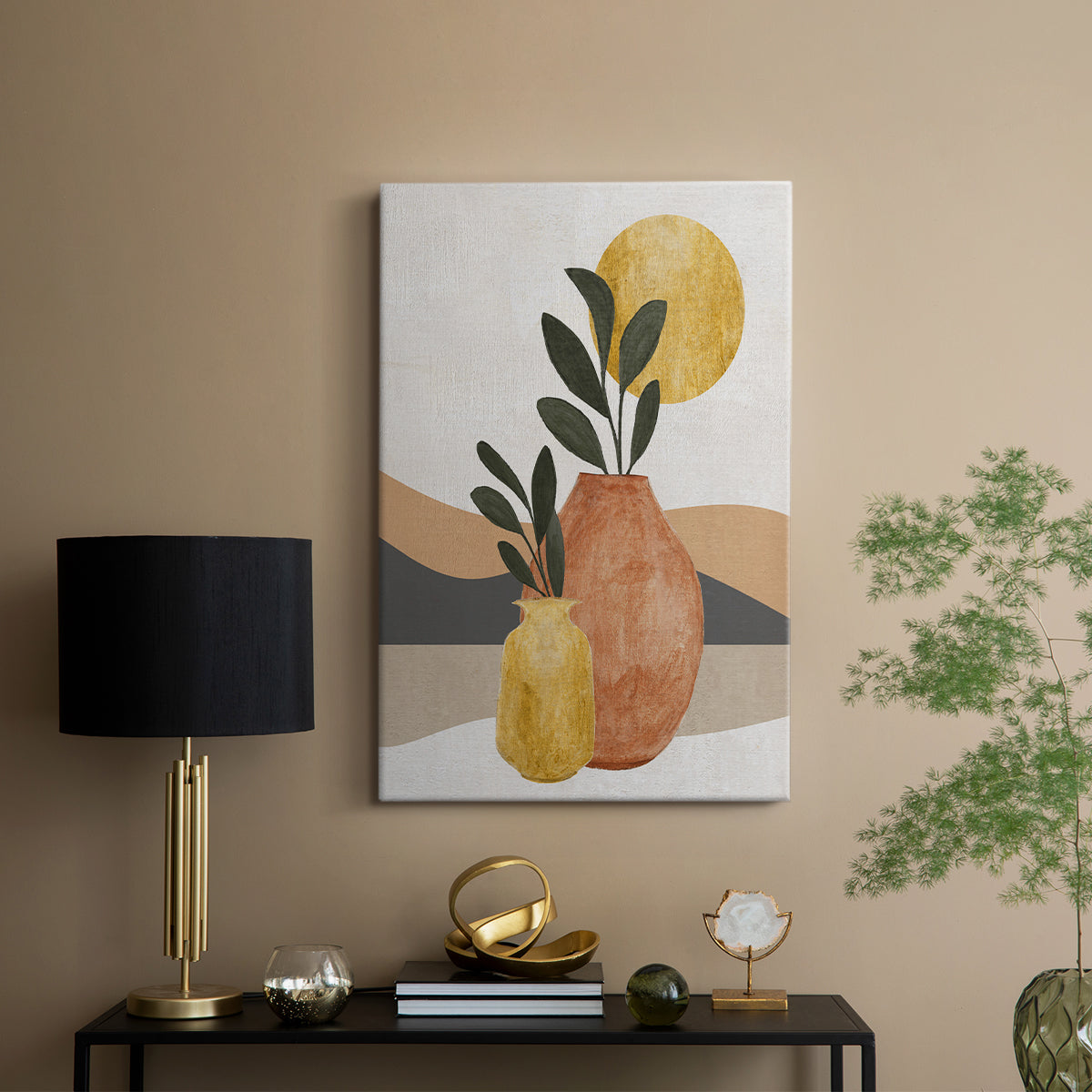 Adobe Moon II - Canvas Art Print