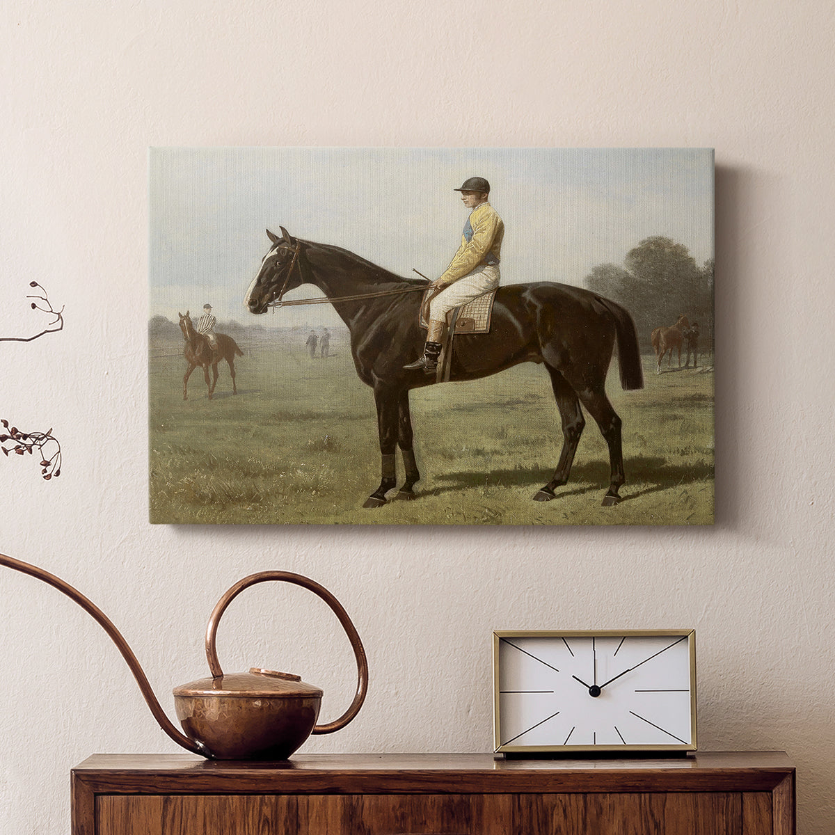 Vintage Jockey XXXVII - Canvas Art Print