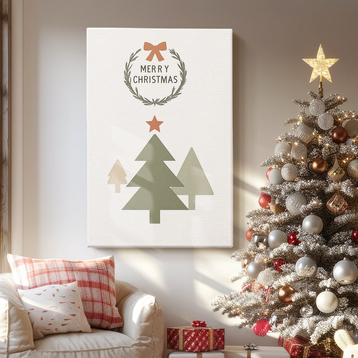 Snowwhite Blessing of Bells - Canvas Art Print