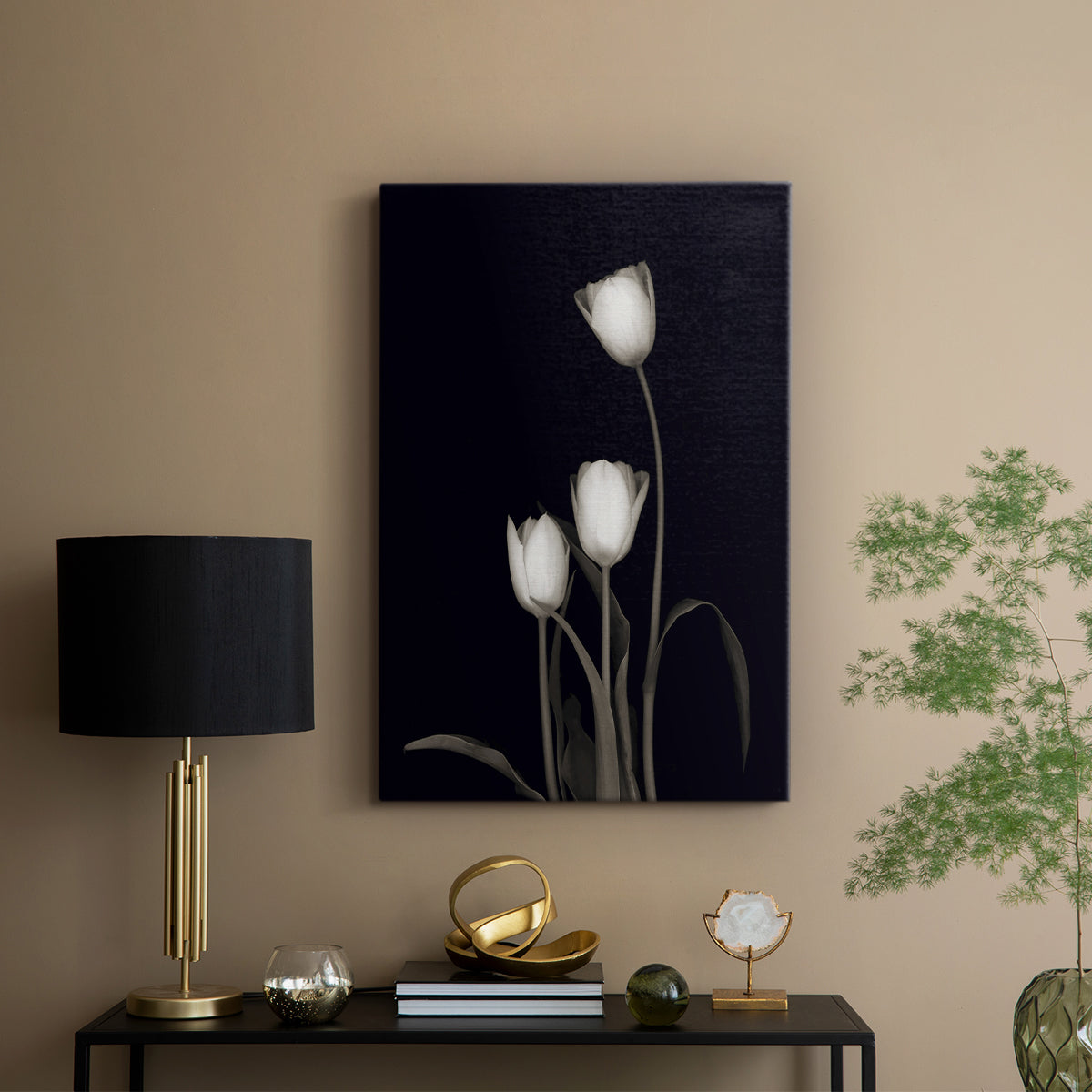 Tulip Pose III - Canvas Art Print