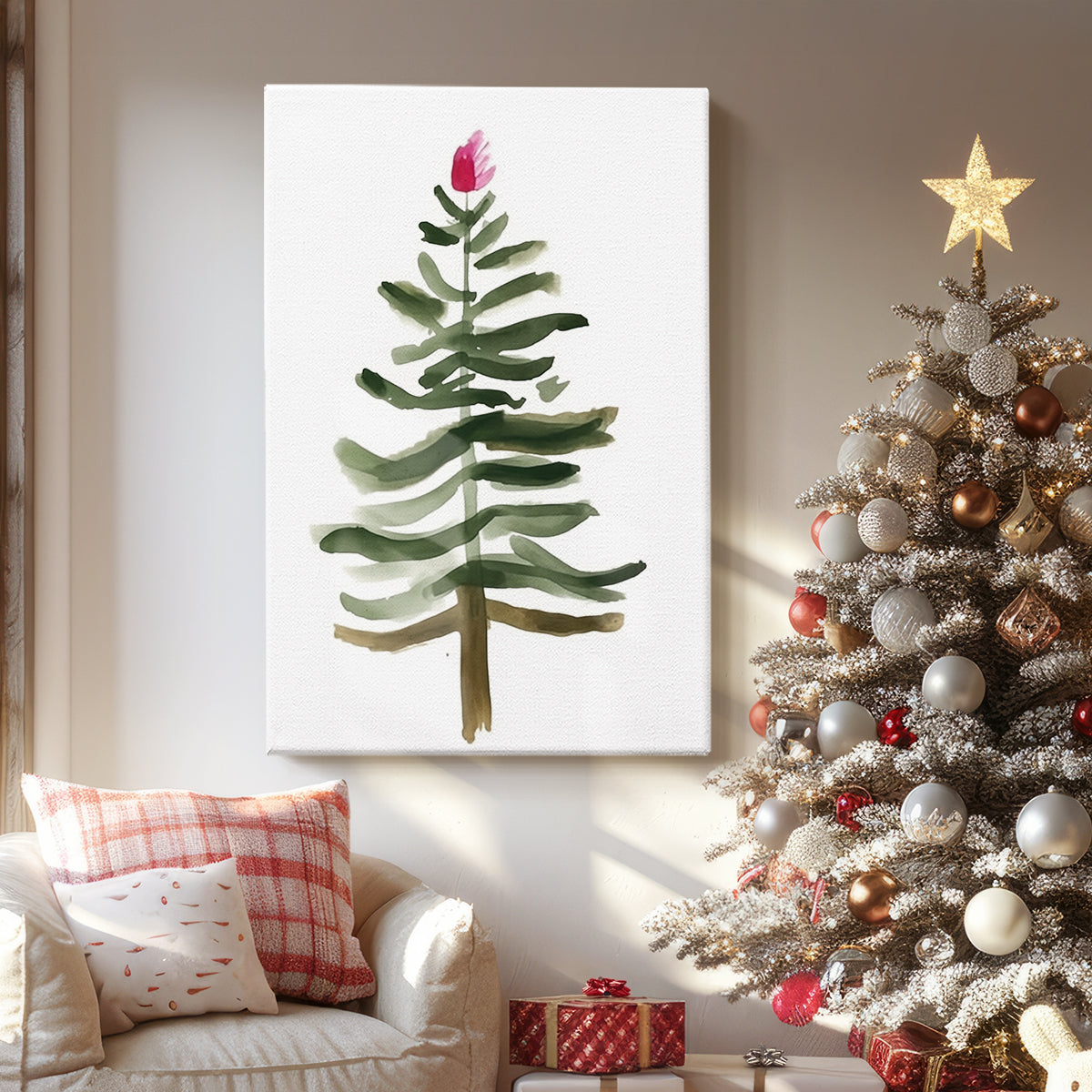 Dusk of Snowwhite Fir - Canvas Art Print