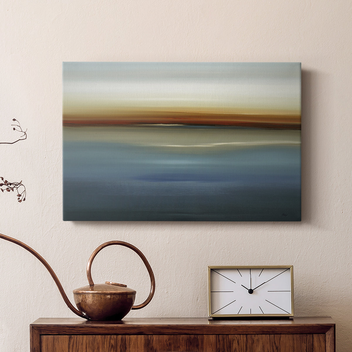 Beside the Blue II - Canvas Art Print