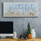 Bloomin Around Grateful - Floater Framed Canvas Print