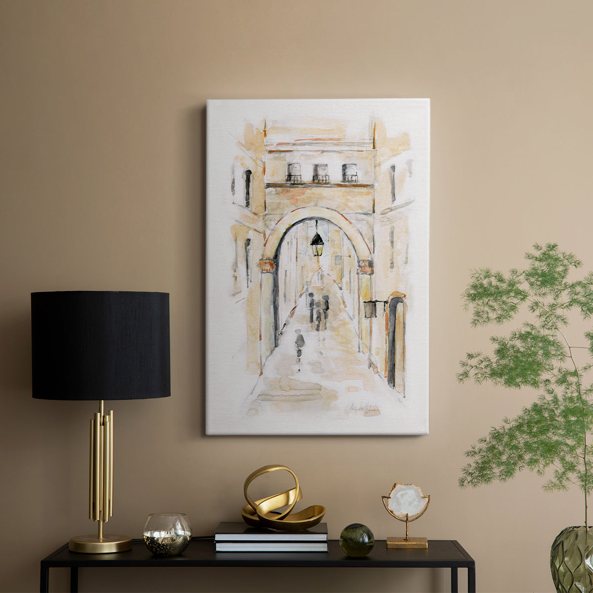 Venice Market Day I - Canvas Art Print