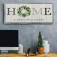 Love Resides - Floater Framed Canvas Print