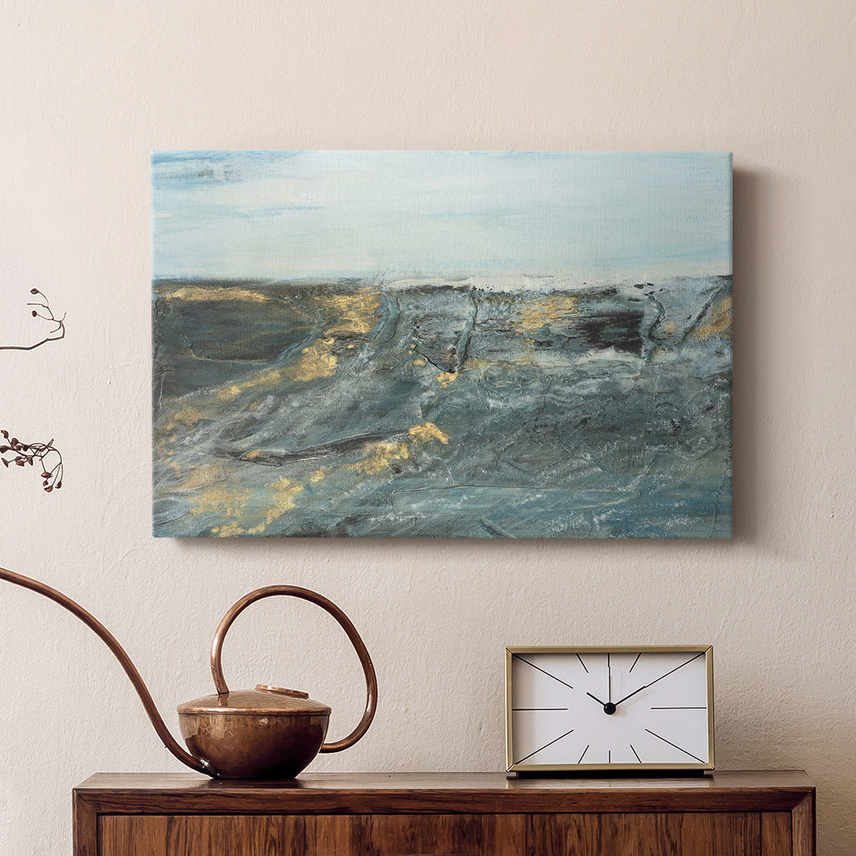 Flow of Love in Ocean I - Canvas Art Print
