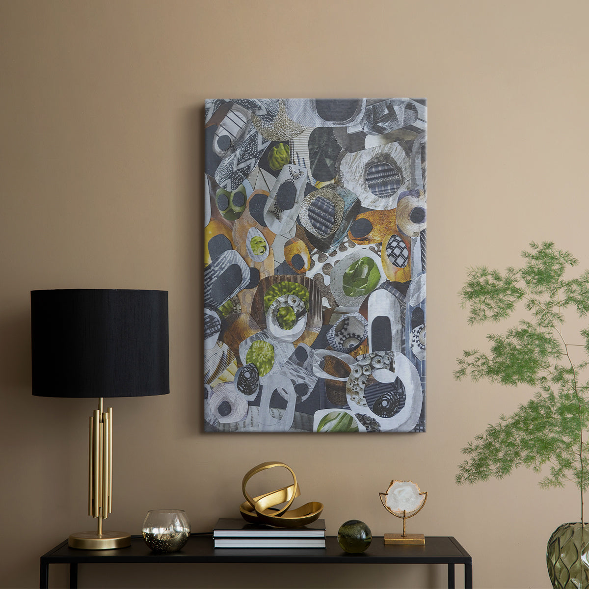 Big Sur Stones and Kelp - Canvas Art Print
