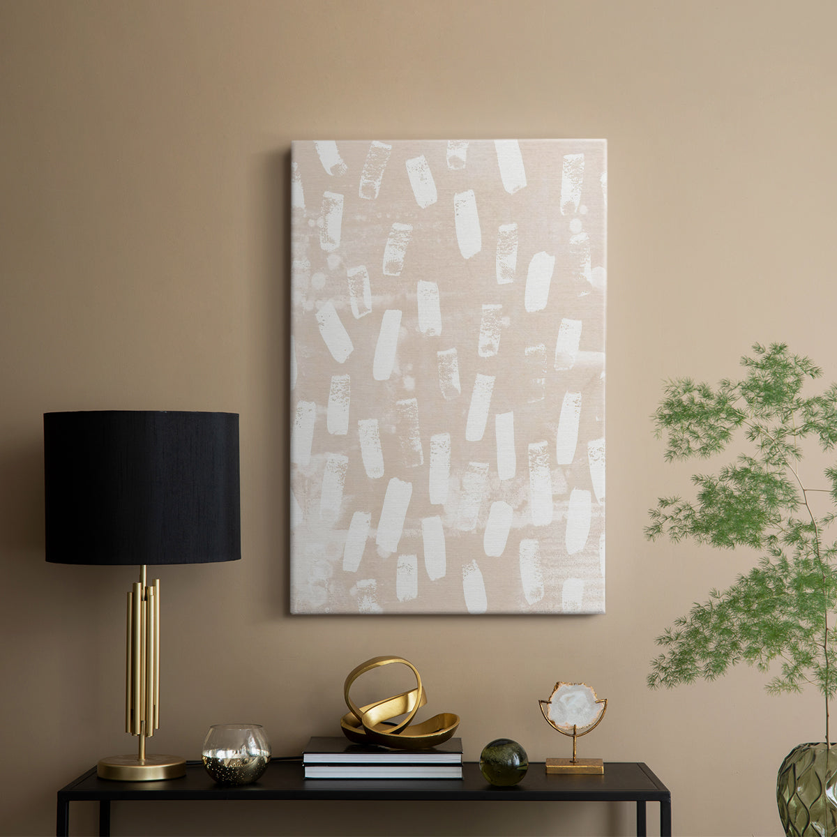 Earth Etching I - Canvas Art Print