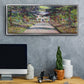 Pathway in Monet's Garden at Giverny, 1900 - Floater Framed Canvas Print