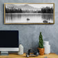Mountain Reflection - Floater Framed Canvas Print