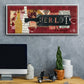 Merlot - Floater Framed Canvas Print