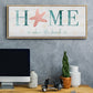 Home Beach - Floater Framed Canvas Print