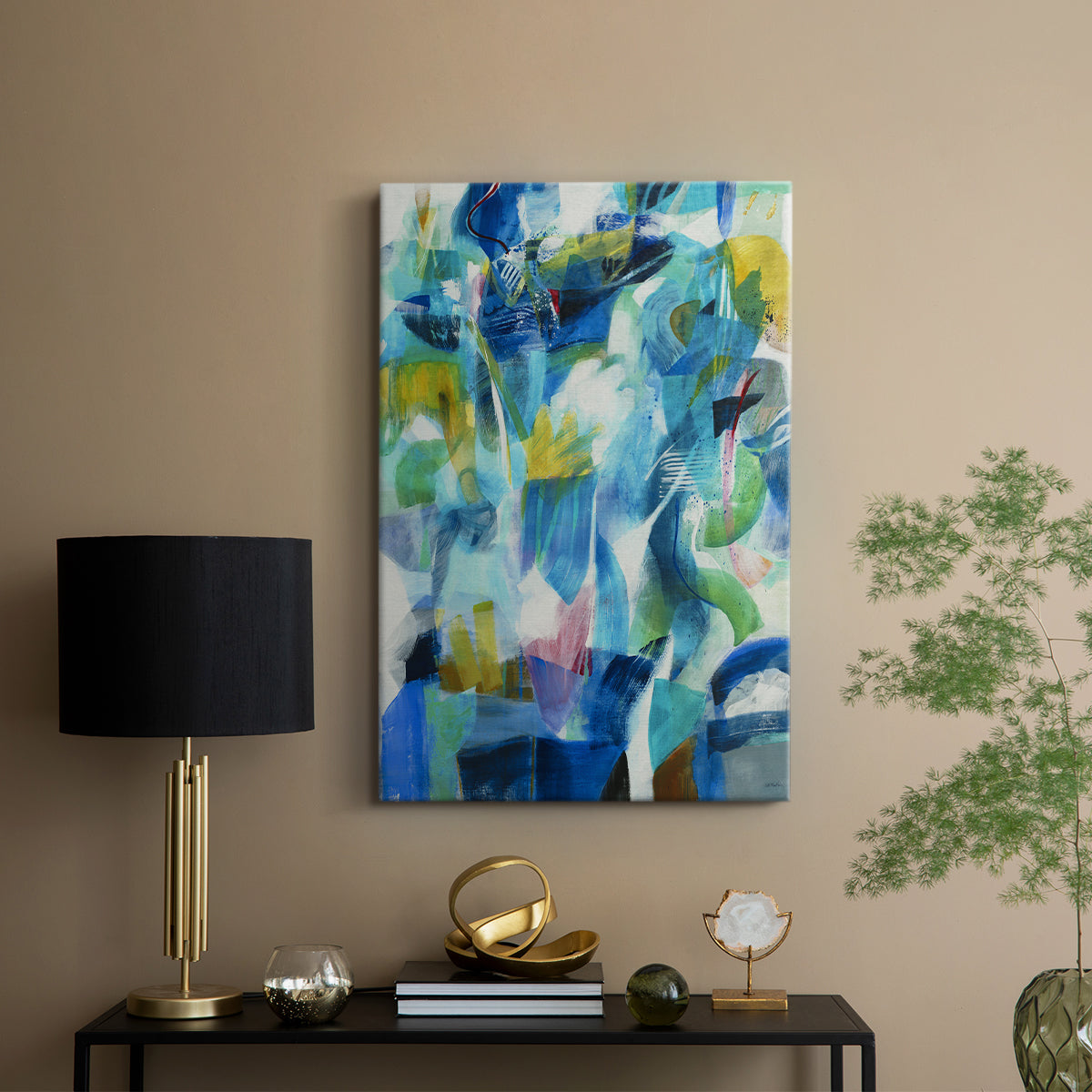 Green Passage - Canvas Art Print