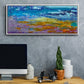 Dancing Heart - Floater Framed Canvas Print