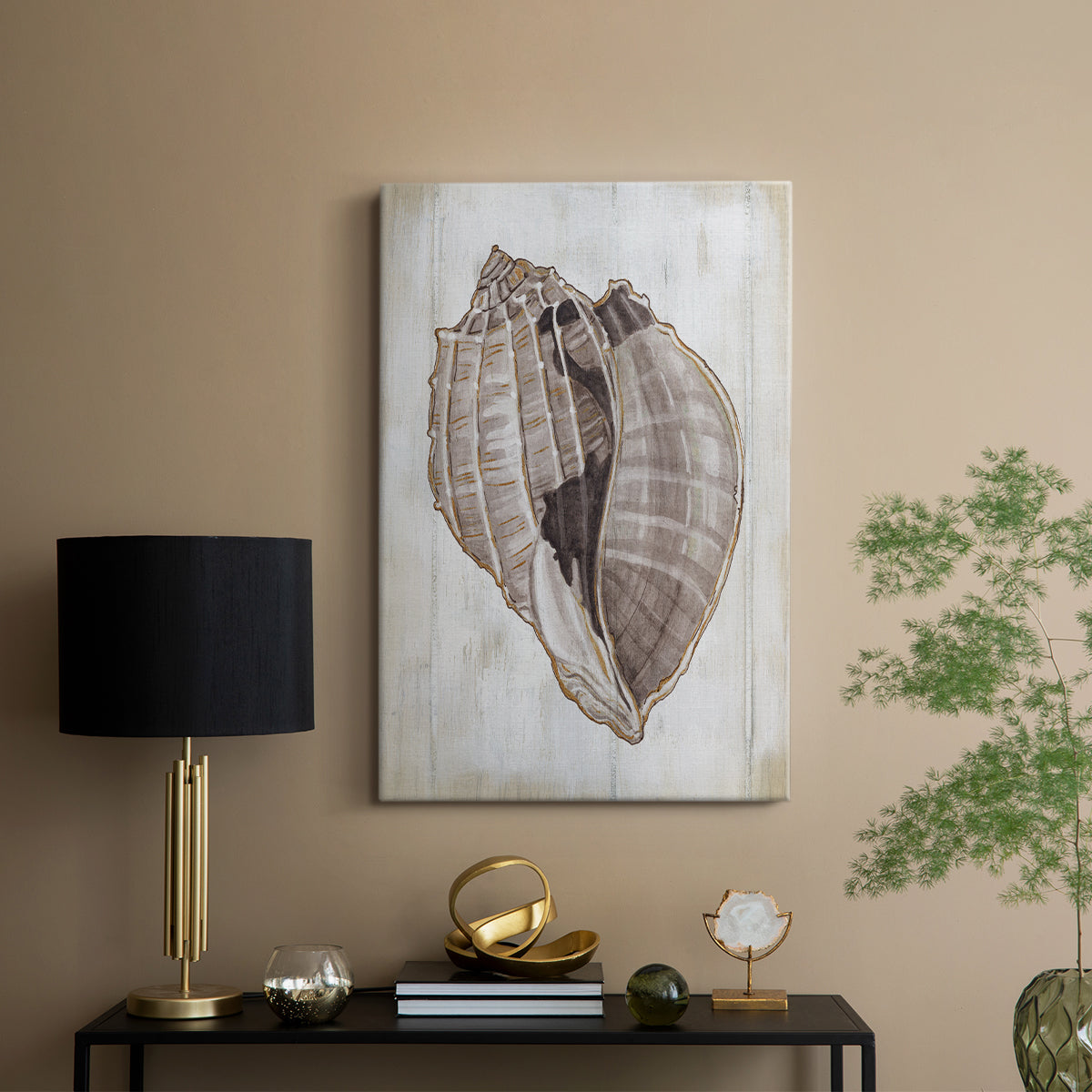 Ocean Cone II - Canvas Art Print