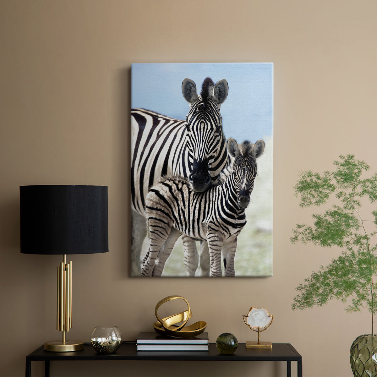 Family of Namibia - Canvas Art Print