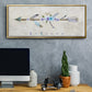 Boho Arrow I - Floater Framed Canvas Print