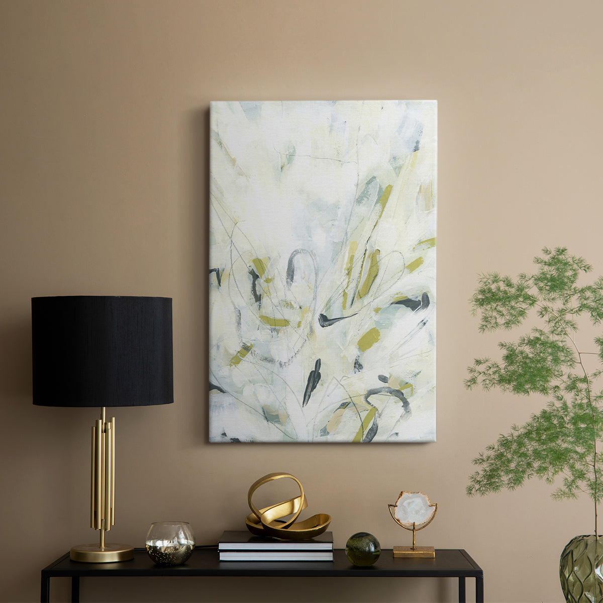 Ice Scribe II - Canvas Art Print